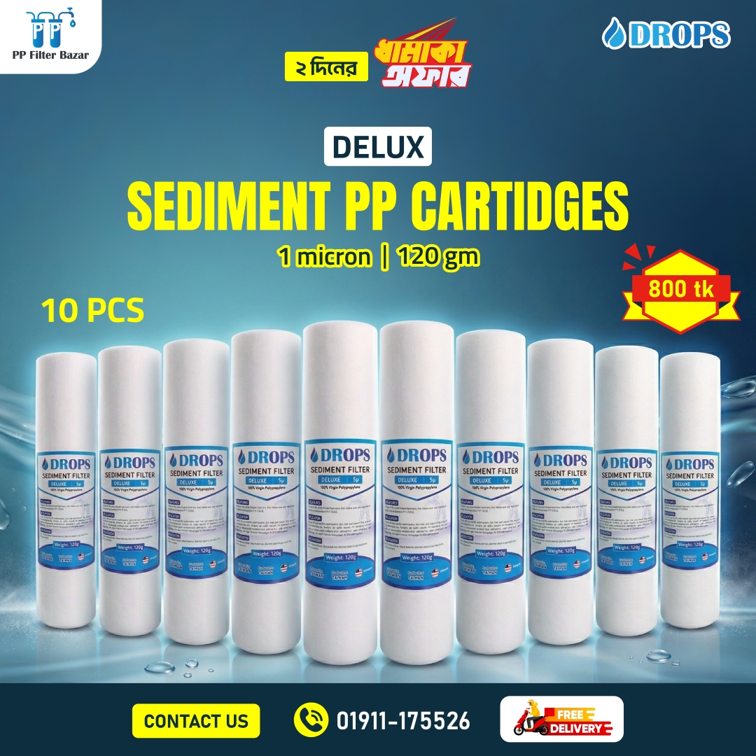 Drops 120gm PP Cartridge Filter